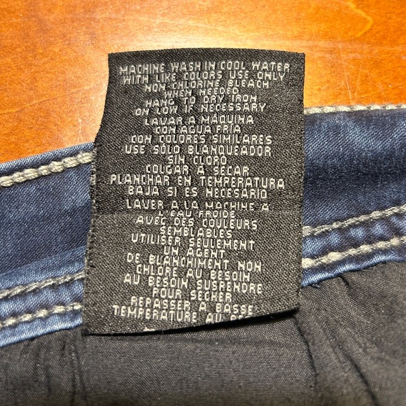 Seven Jeans Mid Rise Dark Wash Rocker Slim Bootcut Women’s Sz 2 - Picture 8 of 10